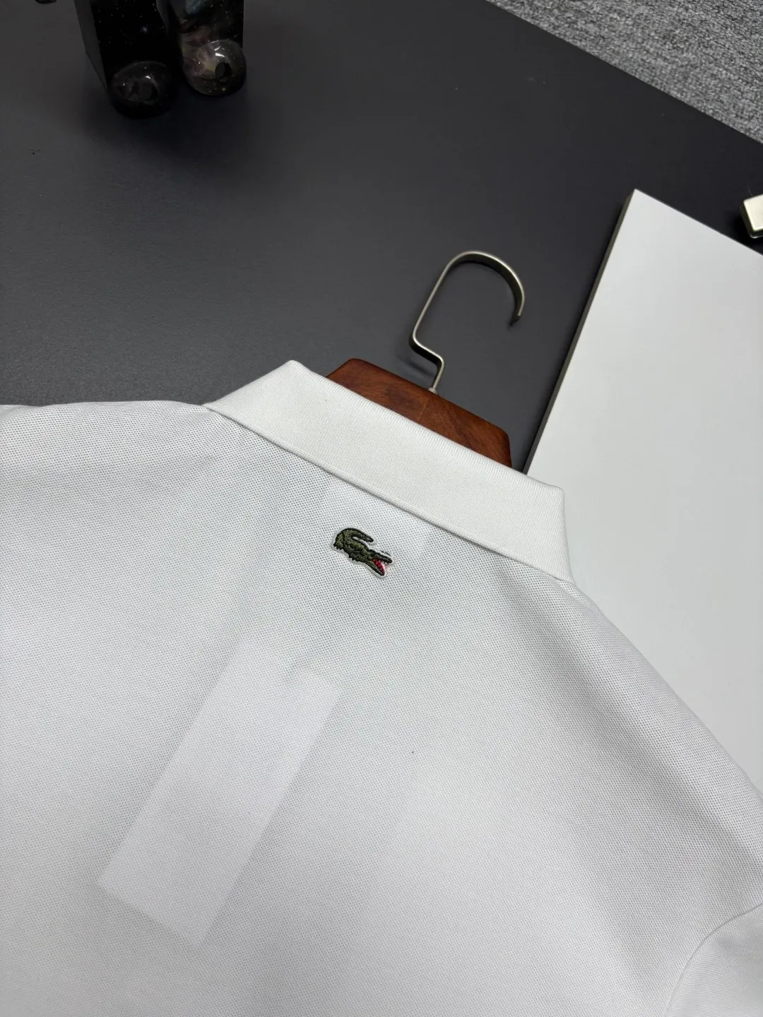 LACOSTE New Arrival Polo Same Style 210 ， Factory New Arrival Versatile : White Pink Yellow Blue Size：M-XXXL